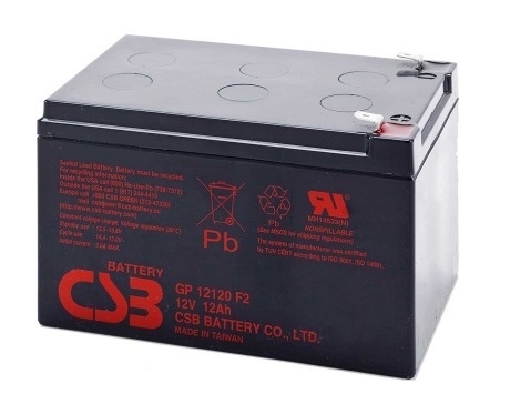 AKUMULATOR CSB 12V 12AH GP12120F2 UPS ALARM FV