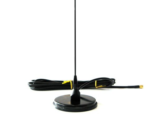 Nagoya UT308 antena mag VHF/UHF dyskretna 55cm SMA