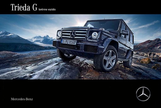 Mercedes Klasa G prospekt model 2018 Słowacja