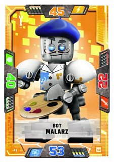 karta nr 41 Bot Malarz lego nexo knights 2