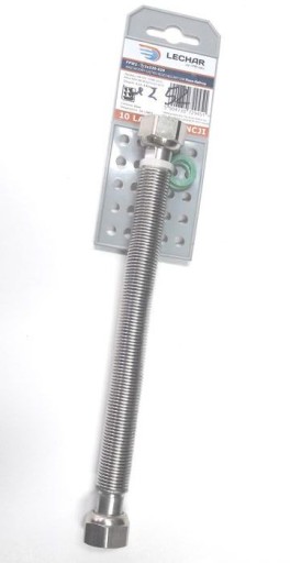 Wężyk nierdzewny rozciągliwy 1/2 WW w/w 75-150cm wąż elastyczny we2541