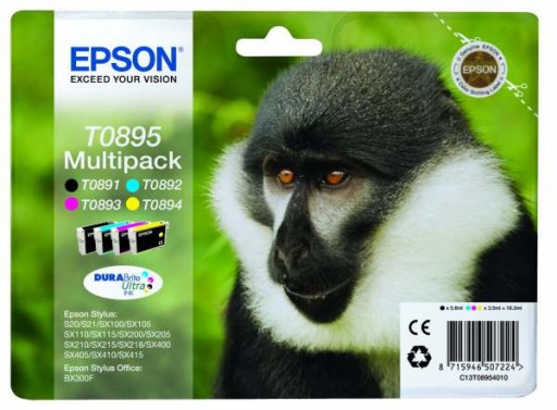 Epson T0895 B40W SX218 SX515W DX BX B40 S21