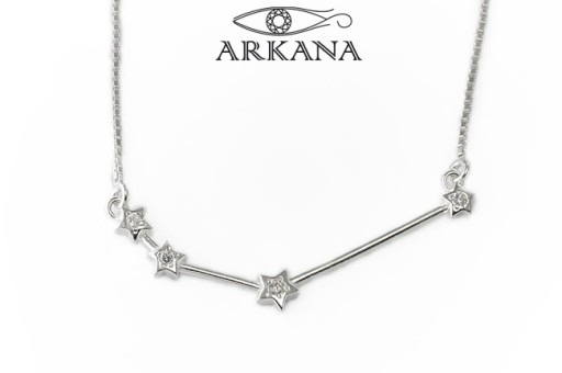 KONSTELACJE ZNAKI ZODIAKU BARAN SREBRO 925