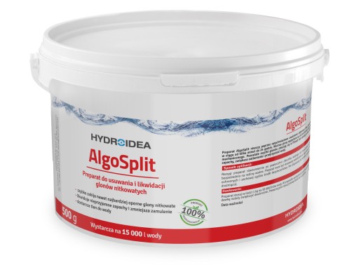 HYDROIDEA AlgoSplit likwiduje glony 500g