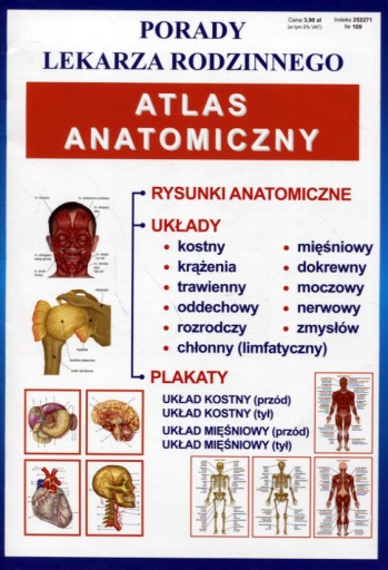 Porady lekarza rodzinnego Atlas anatomiczny Praca zbiorowa