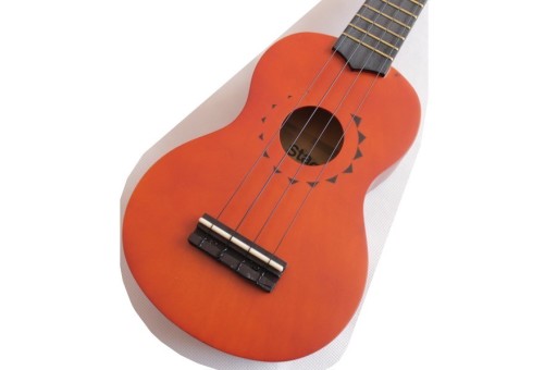 PIEKNE Ukulele Sopranowe z pokrowcem kpl. dla dziecka do 8lat