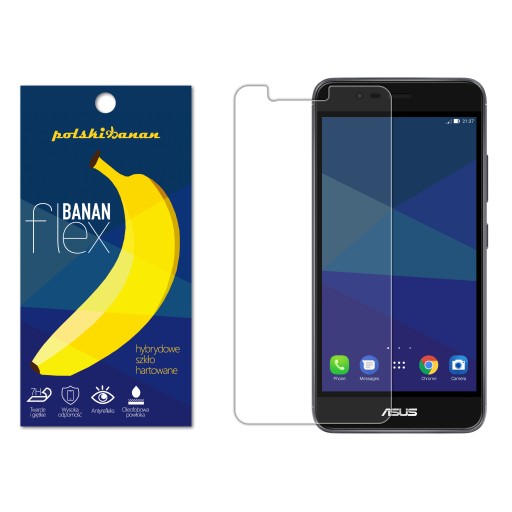 Szkło hybrydowe 7H BananFlex ochronne do Asus Zenfone 3 Max ZC520TL