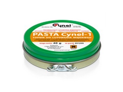 Pasta do lutowania Cynel 40g lutownicza pudełko