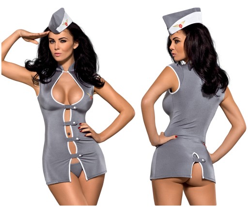 Obsessive Stewardess dress * S/M * kostium