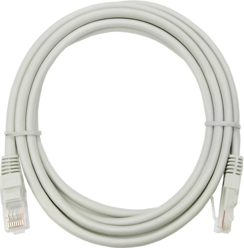 Kabel LAN 1,5m Patchcord UTP 5e do Internetu RJ 45