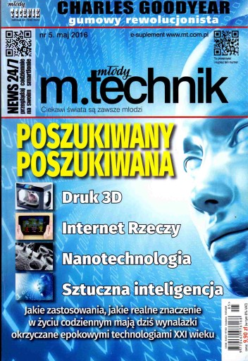 Młody Technik nr 5/2016. Poszukiwany, poszukiwana.