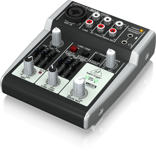 Behringer Xenyx 302USB Mikser audio z USB 302