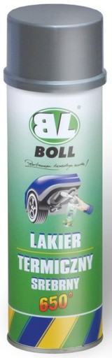 BOLL LAKIER TERMICZNY 650°C SREBRNY SPRAY 500ml