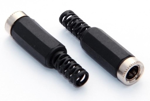 Gniazd DC na kabel 2,1/5,5 2,1mm/5,5mm