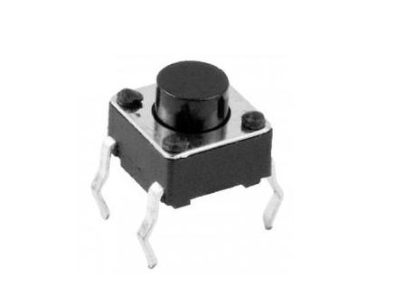 Mikrostyk mikroswitch 6x6mm h=5mm 4pin - 4szt