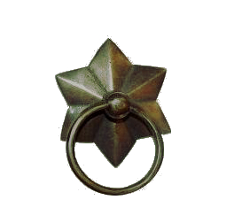 Uchwyt mosiężny gwiazdka nr 2044