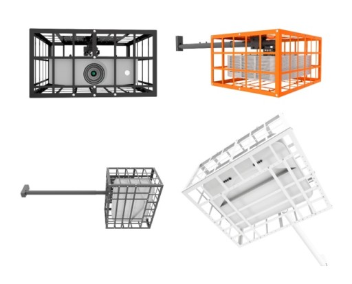 Uchwyt Klatka Sufitowy Ścienny Do Projektora 25 KG