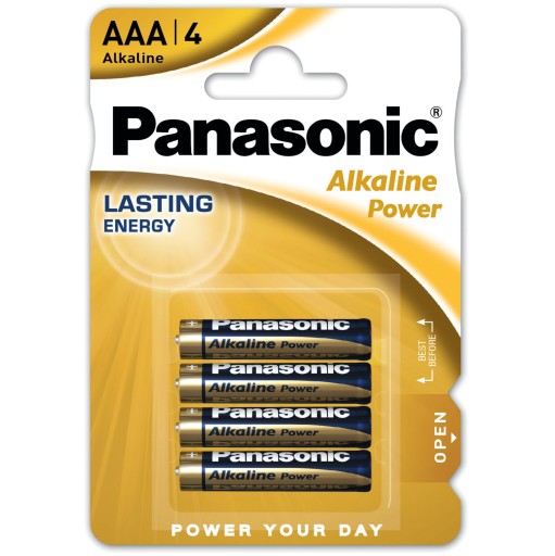 Bateria alkaliczna Panasonic Power LR03 AAA 4 szt.