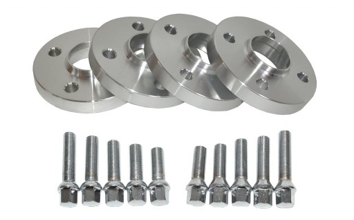 Проставки+винти, болты, винты 4x100 20mm 57,1 opel bmw vw audi1 - фото