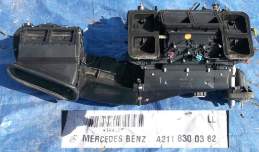 Mercedes w211 обогреватель корпус a21183003621 - фото