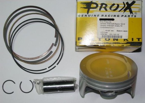 Поршень prox yamaha yfm 700 raptor grizzly 101,961 - фото