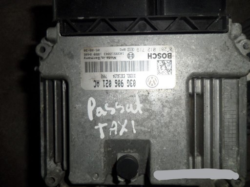 Компьютер passat b6 2.0 tdi 03g906021ac1 - фото