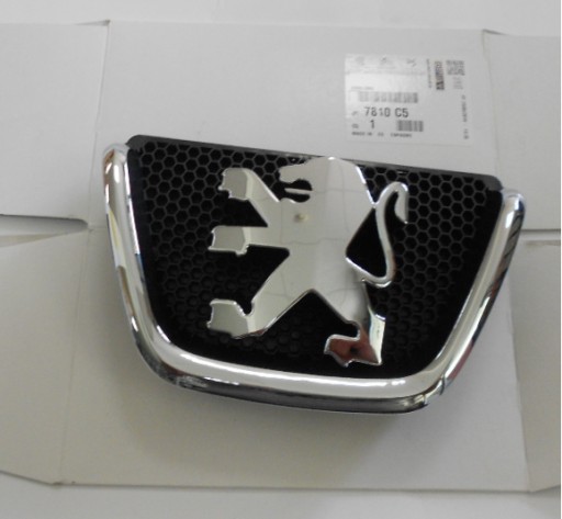 Logo эмблема лев peugeot 206 оригинал1 - фото