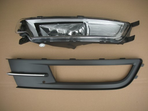 Vw passat b8 2014- правый противотуманка+решетка, решетки 3g01 - фото