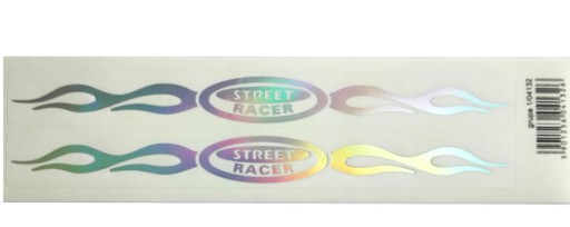 Наклейка avisa - street racer лазер 1/041321 - фото