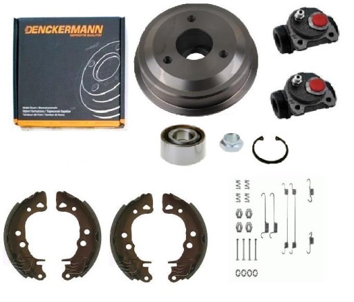 БАРАБАНЫ ЧЕЛЮСТИ ЦИЛИНДРЫ ПОДШИПНИКИ CITROEN SAXO AX