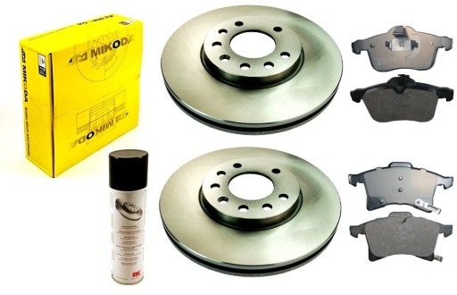 Диски колодки OPEL ASTRA H ZAFIRA B передня 308mm