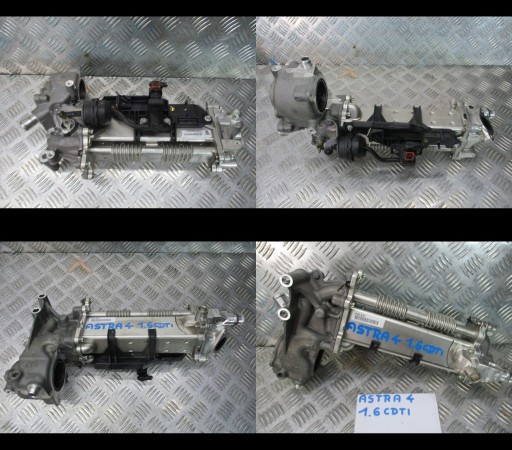 Радіатор вихлопних газів Opel Astra 4 IV 1.6 CDTI