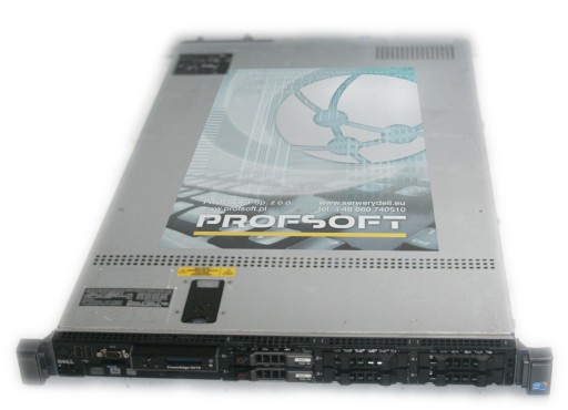 DELL PowerEdge R610 2x2,66GHz QC 48GB 6x300GB 3 roky