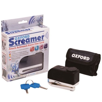 БЛОКИРОВКА ЭКРАНА МОТОЦИКЛА OXFORD SCREAMER ALARM