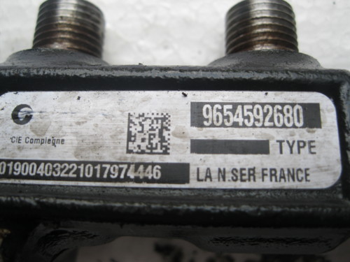 injection ramp Ford Focus 1.6 TDCI 08r