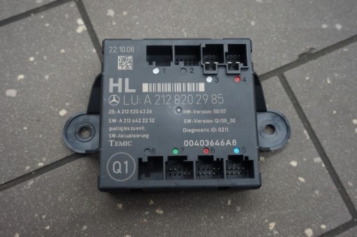 A2128202985 - Модуль двери Мерседес Е класс В212 А2128202985 ХЛ