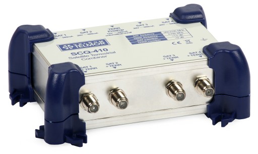 Sumator SCQ-410 SAT a pozemné TV signály