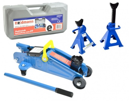 КОМПЛЕКТ ПІДЙОМНИК ЖАБА 2Т ВАліза + 2 ШТ. 3Т КОЛЕСА