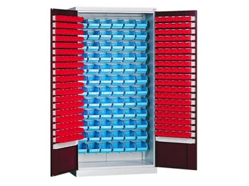 Шафа для майстерні з гвинтовими ящиками для інструментів