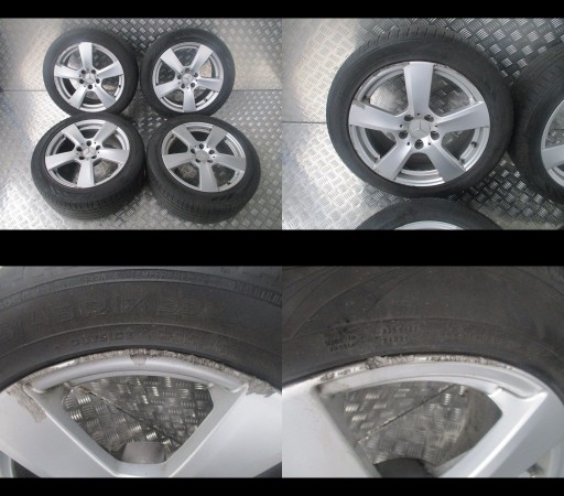 wheels discs tyres Mercedes E-klasa W 212 17 4mm