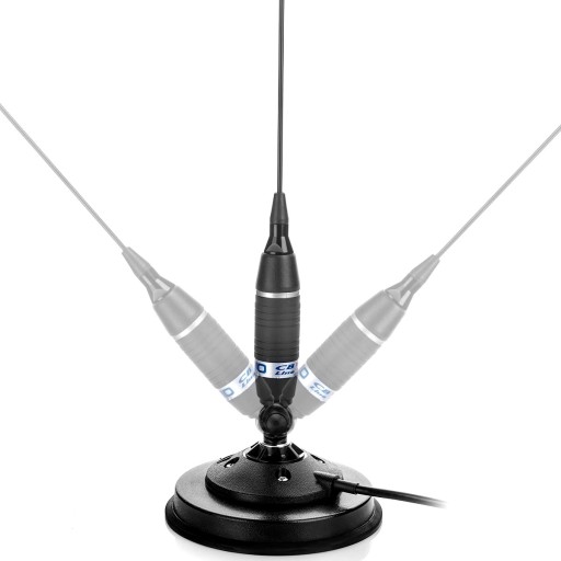 SIRIO OMEGA 27 ЧОРНИЙ 95см СИЛЬНИЙ МАГНІТ, 6м кабель