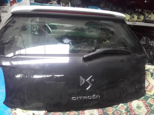 DS3 ЗАДНЯЯ КОРОТКА EXLD ЧЕРНАЯ