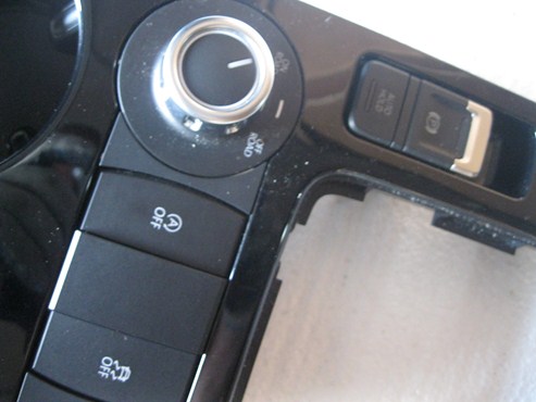 control panel w tunel VW Touareg 7P0