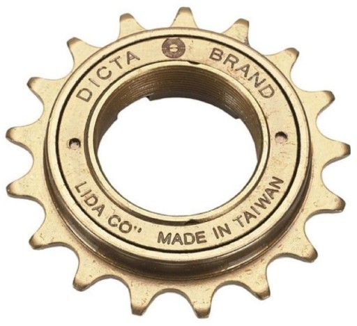 Voľnobežný jednoradový Dicta A8K 16T široký 1/8'' bronz