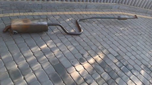 FORD FIESTA MK7 1.4 b 2015 р. глушник вихлопної труби