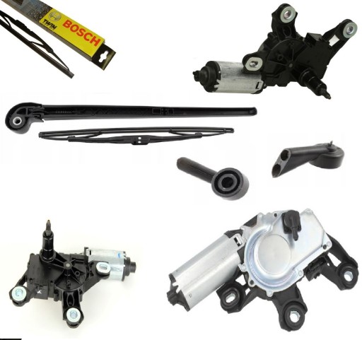 8E9955711A - Щетка стеклоочистителя заднего рычага двигателя AUDI A4 B7 KOMB