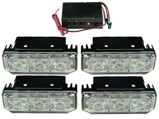 3 11 - набор из 4 ламп питания драйвера 12V 24V оранжевый