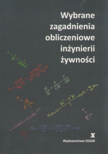 Wybrane Obliczenia Inżynierii żywności Sggw