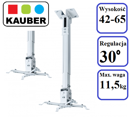 UCHWYT DO PROJEKTORA KAUBER 42-65cm