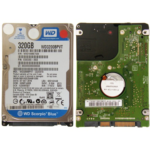 WD WD3200BPVT | 22ZEST0 | nezistené 3zN